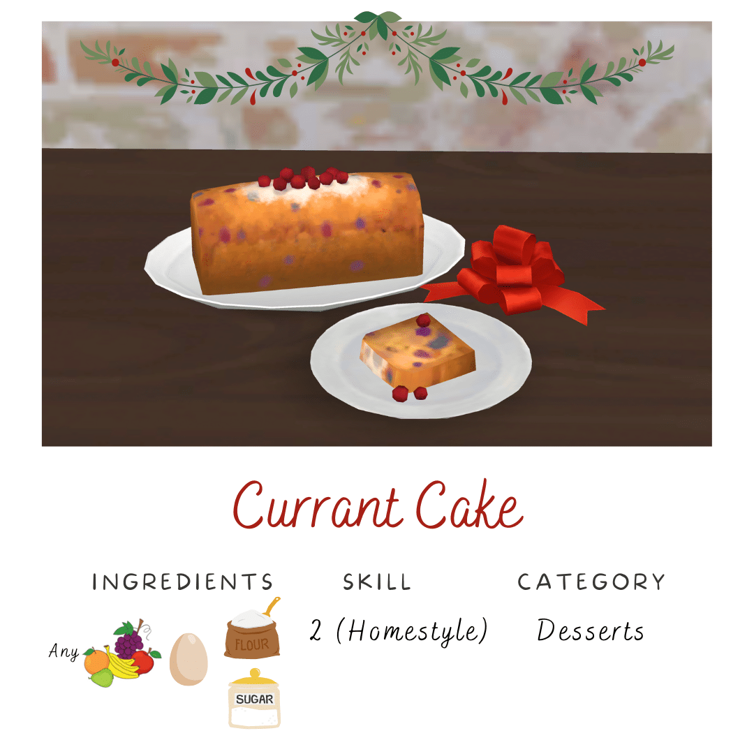 Currant Cake