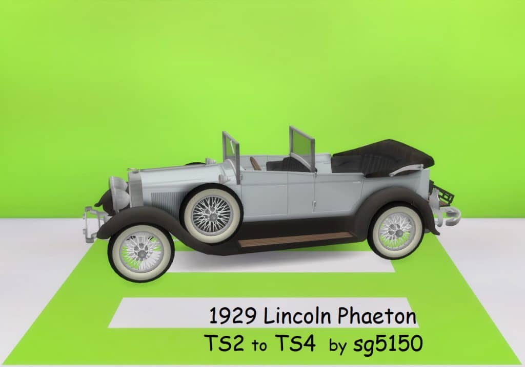 1929 Lincoln Phaeton