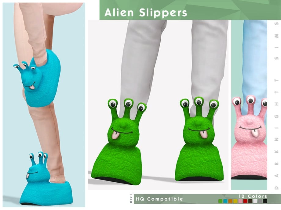 Alien Slippers