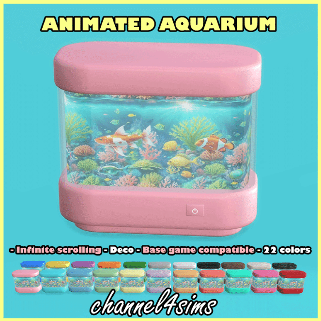 Animated Aquarium Decor