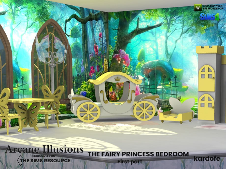 Arcane Illusions The Fairy Princess Bedroom