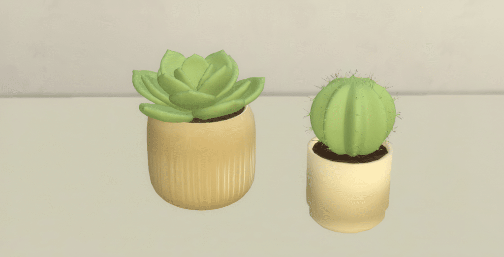 Artificial Cactus Set Decor