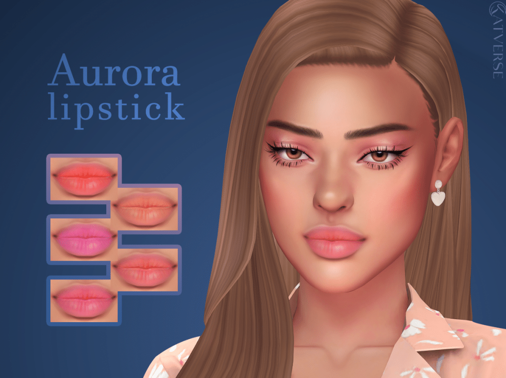 Aurora Matte Lipstick Accessory