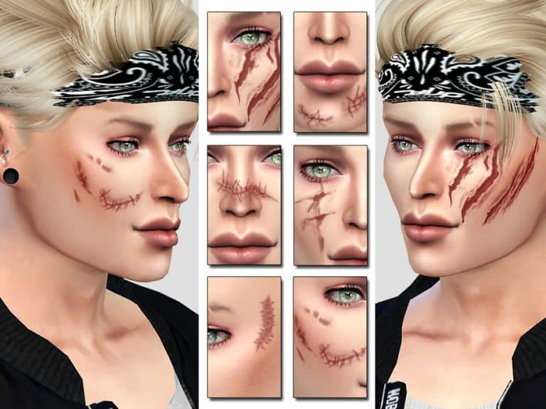 The Best Scars Cc And Skin Mods For The Sims 4