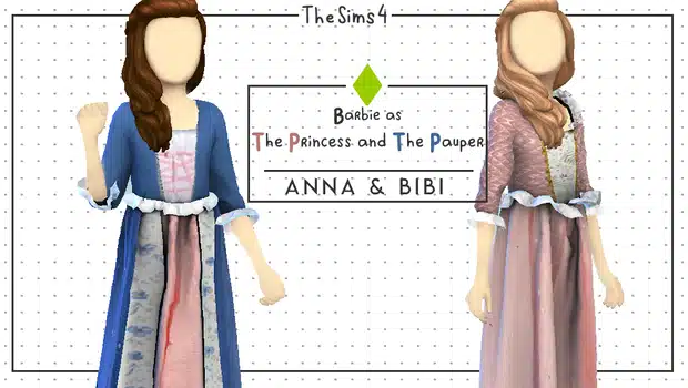 Barbie as The Princess and The Pauper Halloween Costumes