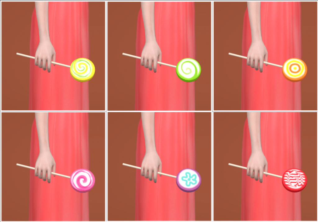 Big Lollipop Hand Accessory