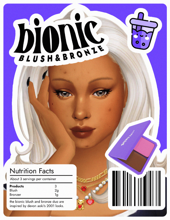 Bionic Blush and Bronzer Makeup