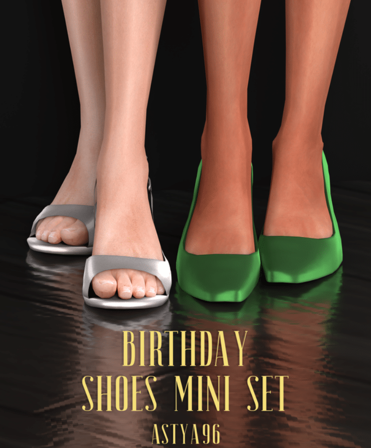 Birthday Heels Mini Set for Female