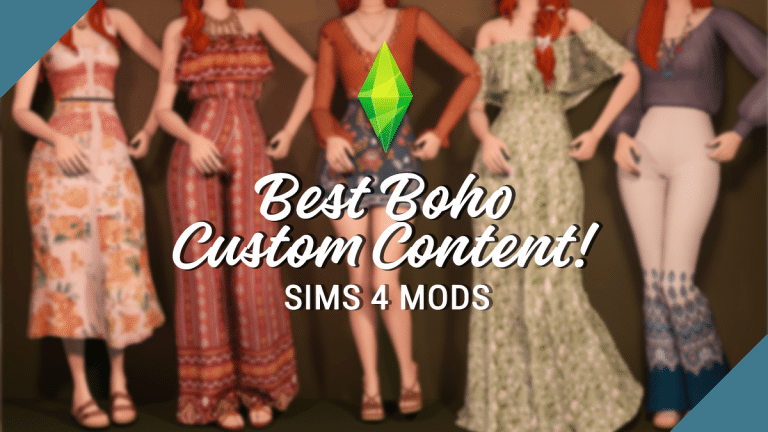 50 of the Best Sims 4 Boho CC and Mods Out There