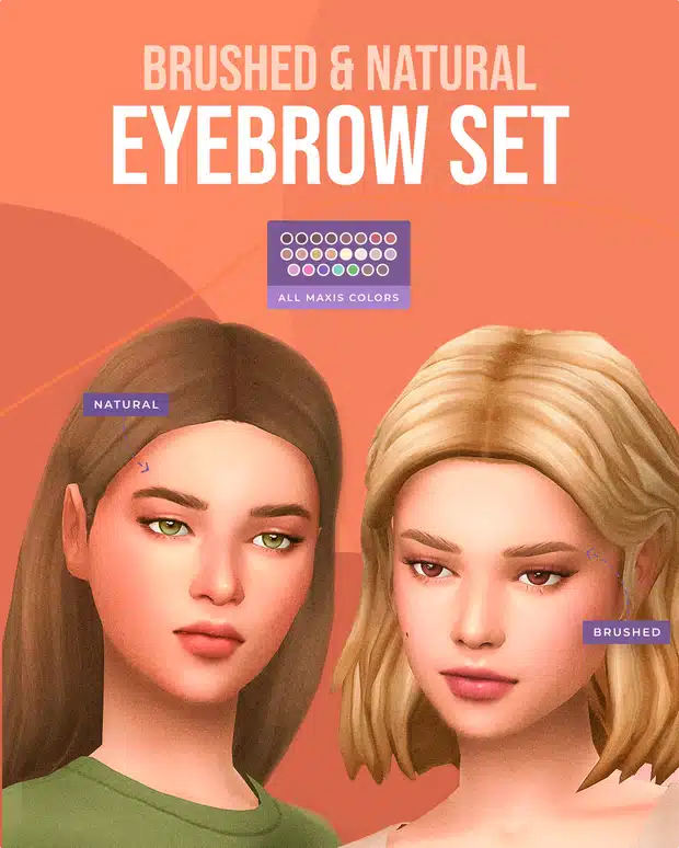 Brushed & Natural Eyebrow Set
