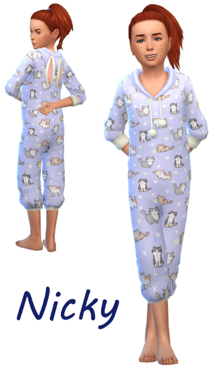 Cute Bunny Onesie Sleepwear for Children