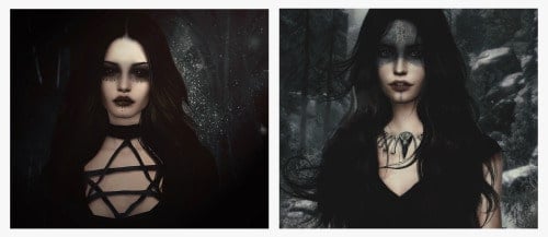 Dark Witch & Pictish Makeup