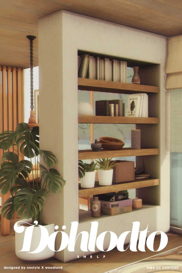 Döhlodto Modern Large Bookshelf [MM]