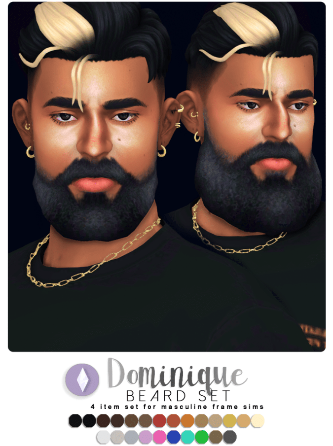 Dominique Beard Set for Male