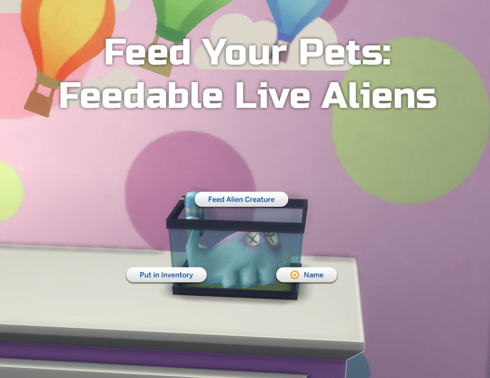 Feedable Live Aliens