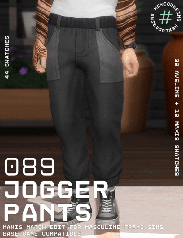First Fits Kit Jogger Pants Conversion for Male