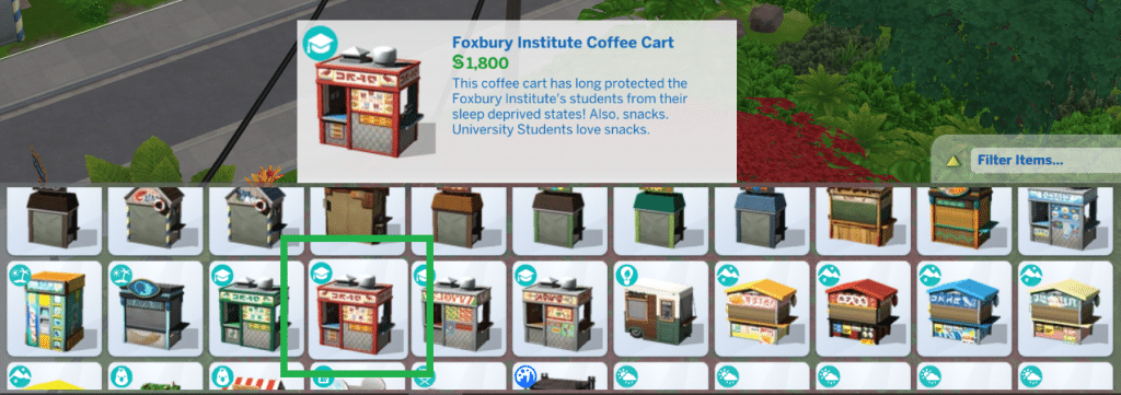 Foxbury Institute Coffee Cart