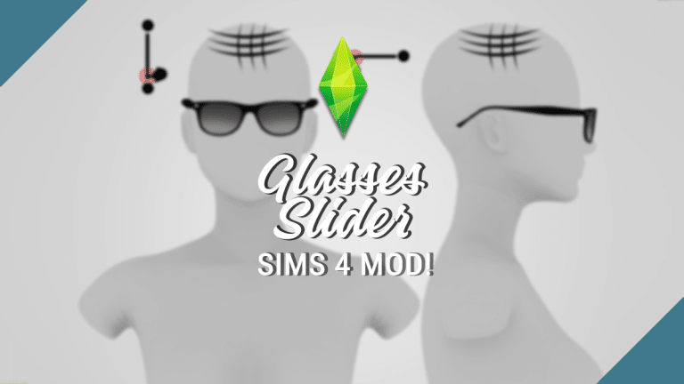 Glasses Slider In Sims 4: Customize The Way Glasses Look! (2024 Update)
