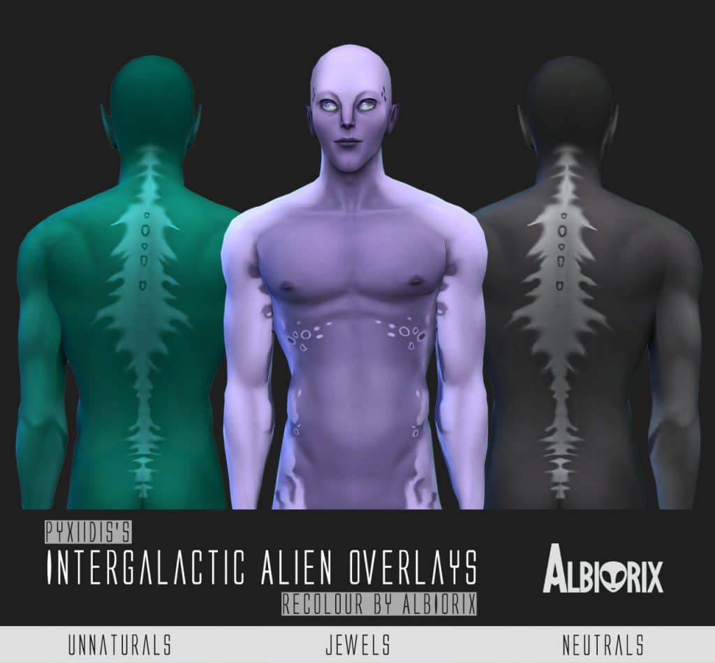 Intergalactic Alien Overlays - Recolor