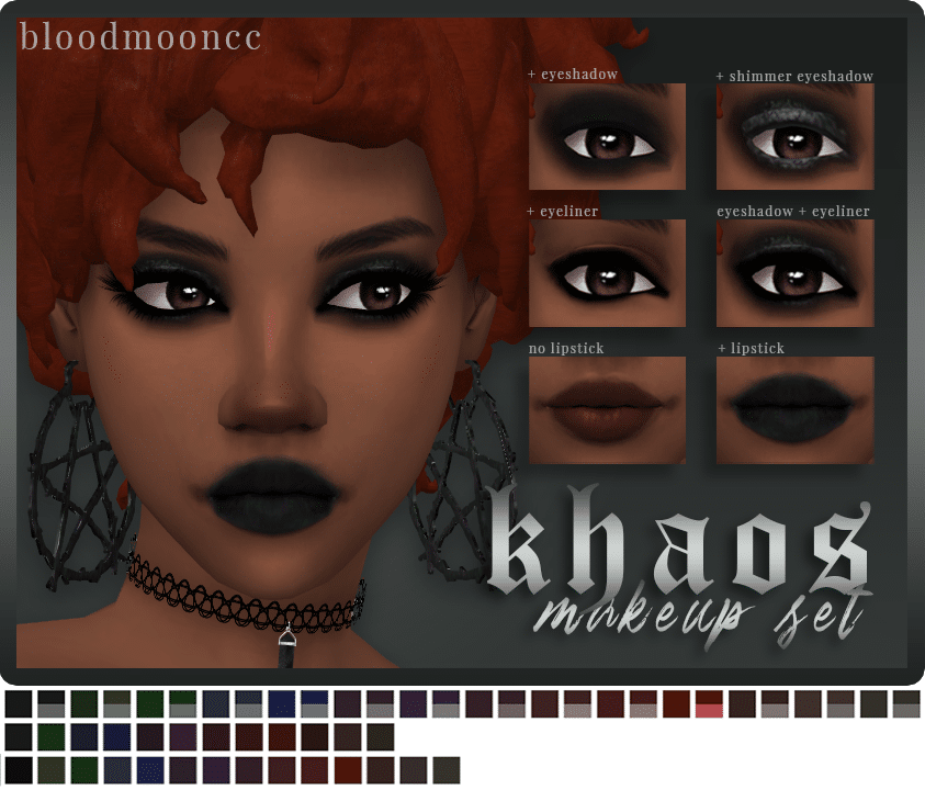 Khaos Makeup Set