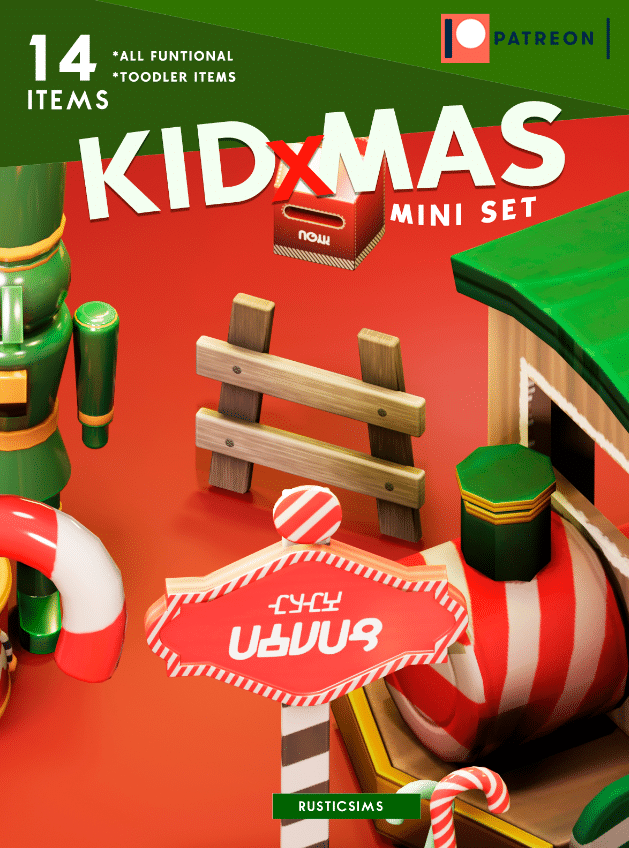 Kid Xmas Bedroom Set