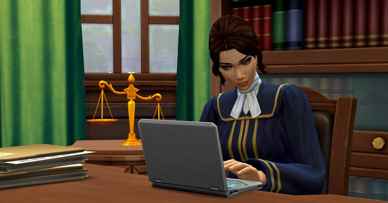 Sims 4 Law Career All About Its Branches, Promotions And Rewards