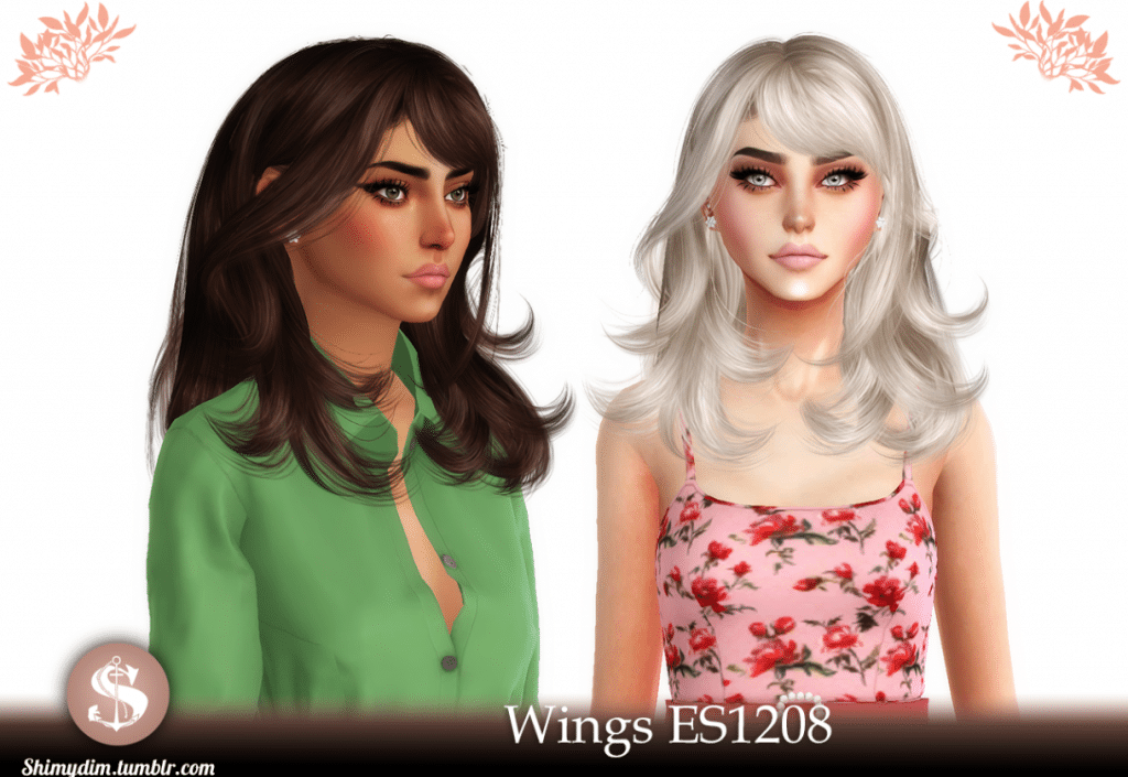 Long Flyaway Hairstyle for Female