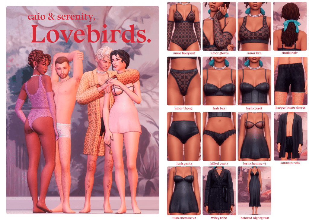Lovebirds Collection (Serenity's Part)