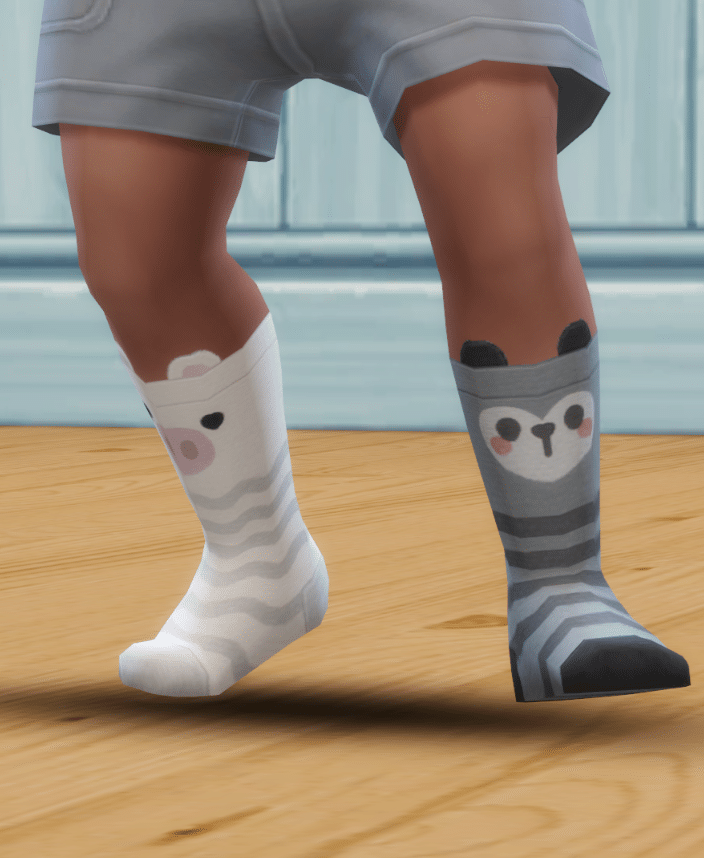 Mismatched Socks Accessory for Toddlers