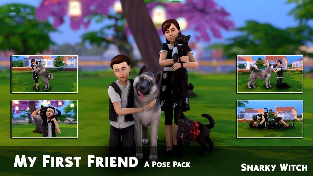 My First Friend Pose Pack