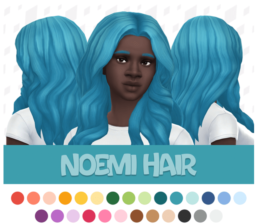 Noemi Long Wavy Hairstyle for Female