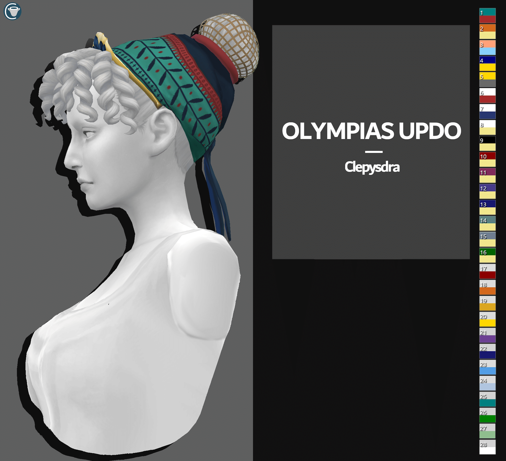 Olympias Updo