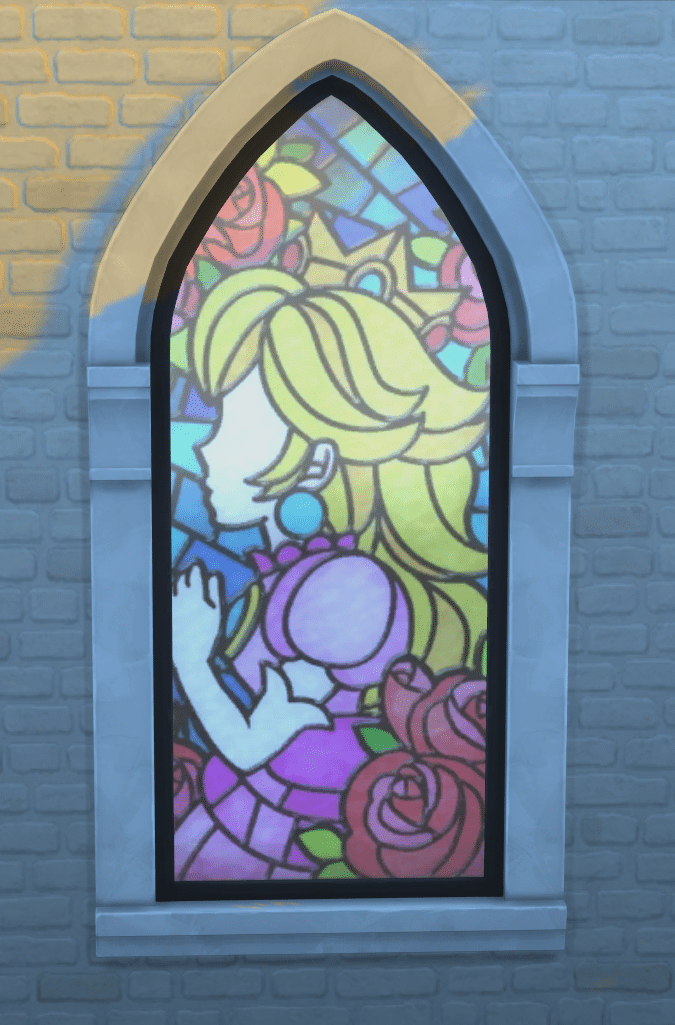 Princess Peach's Castle Window
