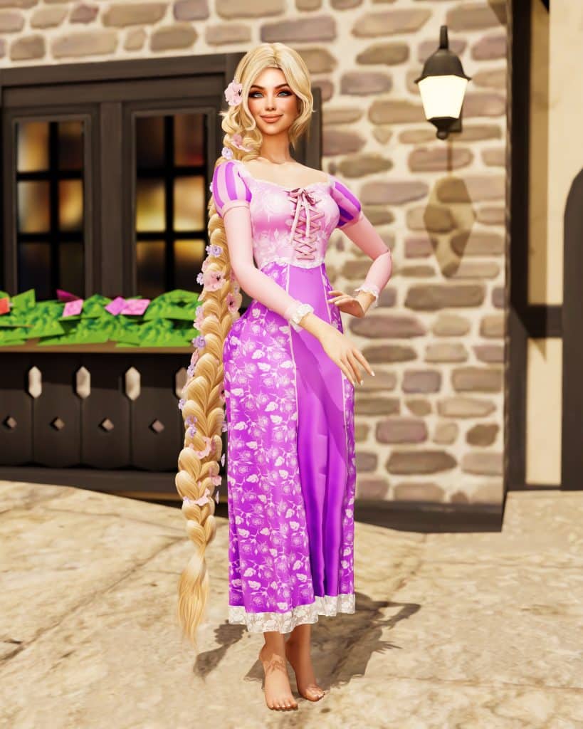 Rapunzel Dress S159
