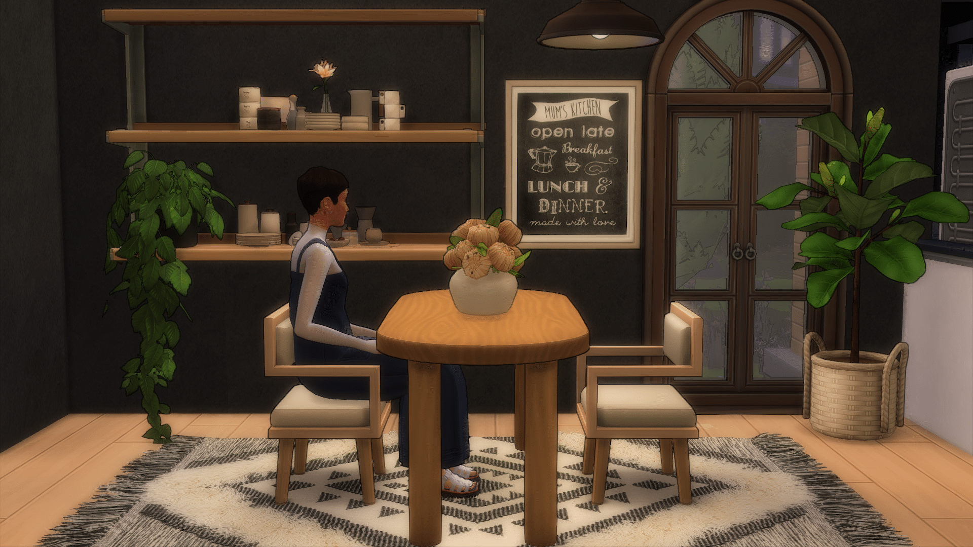 SNOOTYSIMS - Mum's Kitchen Set In-game shot 01