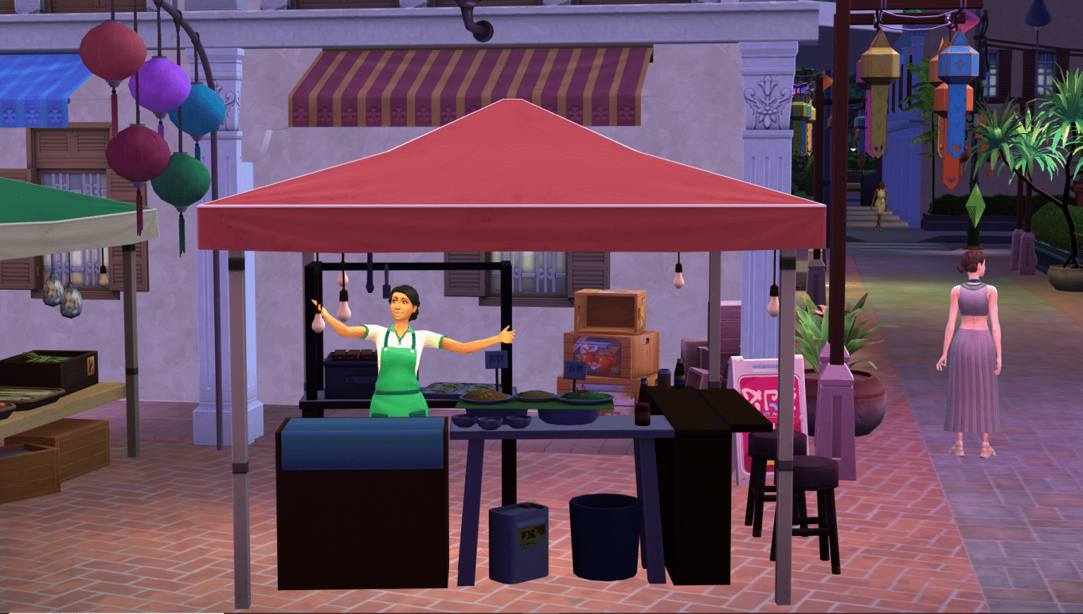 Visiting The Colorful Night Market In Tomarang — SNOOTYSIMS