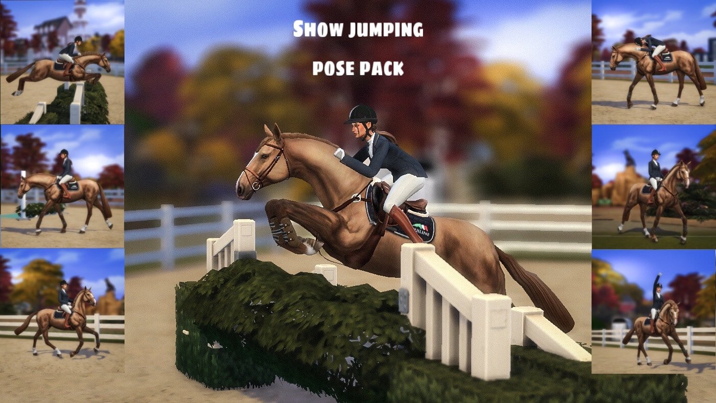 Show Jumping Pose Pack