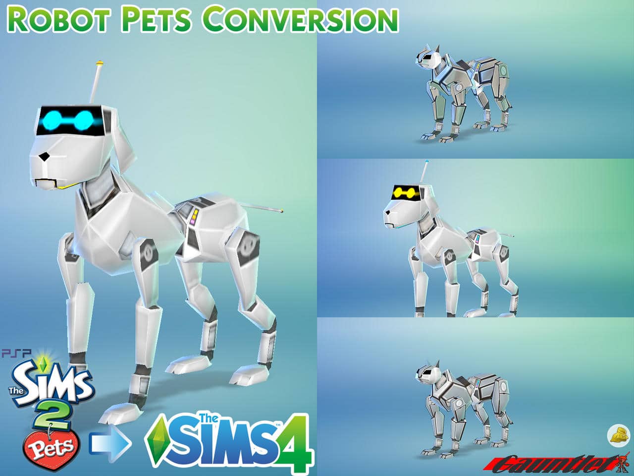 Sims 2 Pets to Sims 4 Robot Pets Conversion