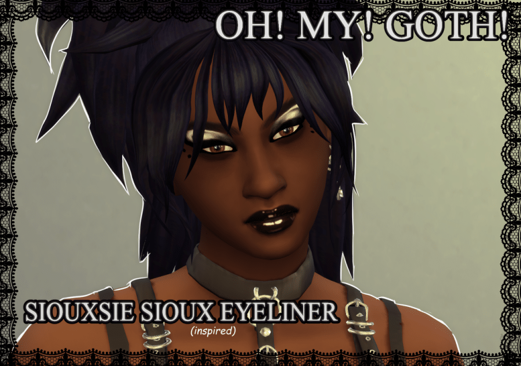 Siouxsie Sioux Eyeliner