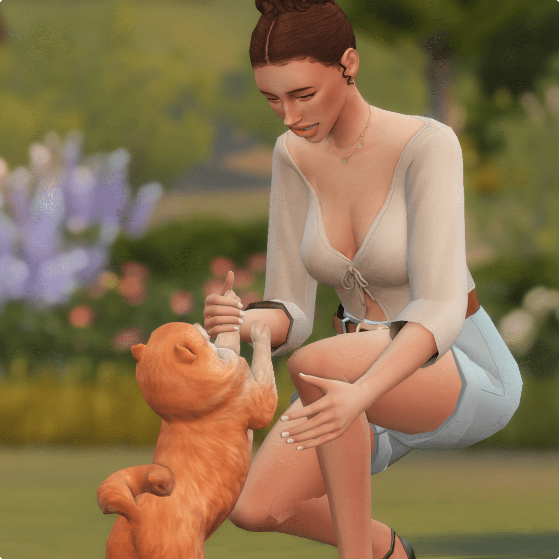 Small Dog & Owner Pose Pack