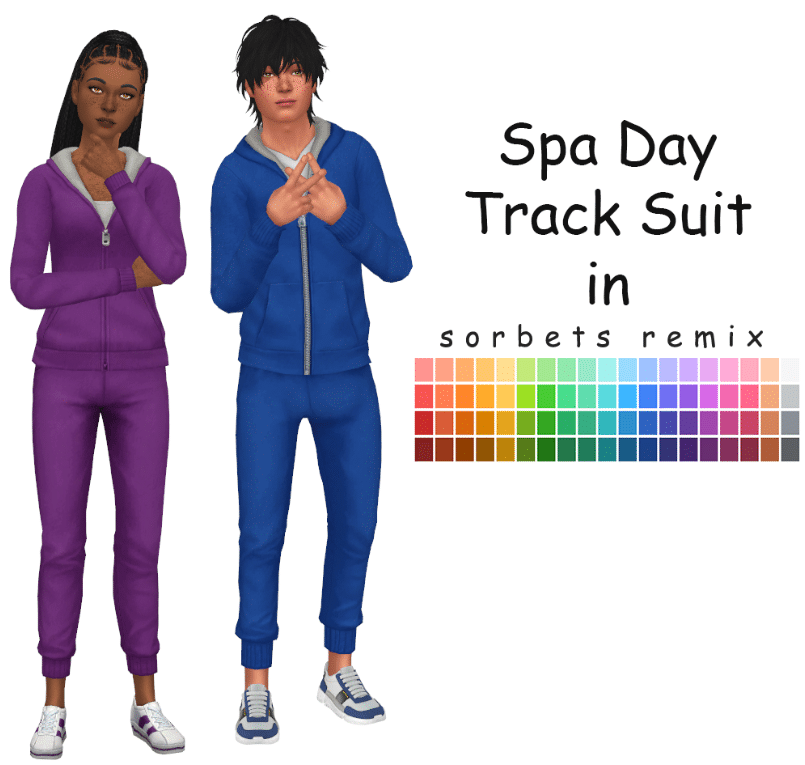 Spa Day Track Suit for Male and Female