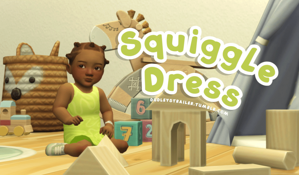 Squiggle Dress for Infants