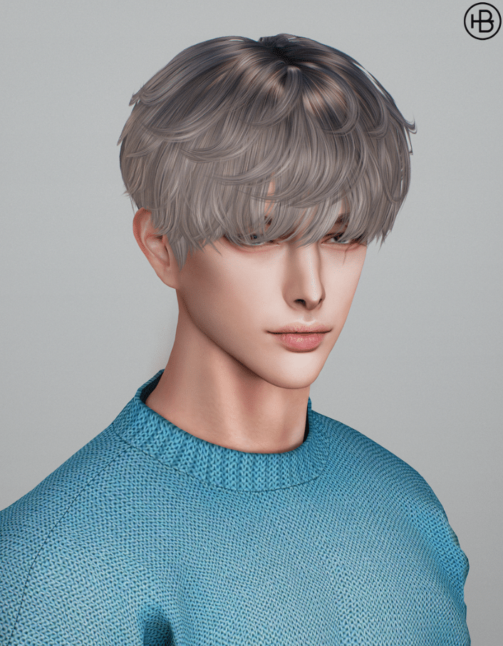 Stylish Korean Bowl Cut Hairstyle for Male