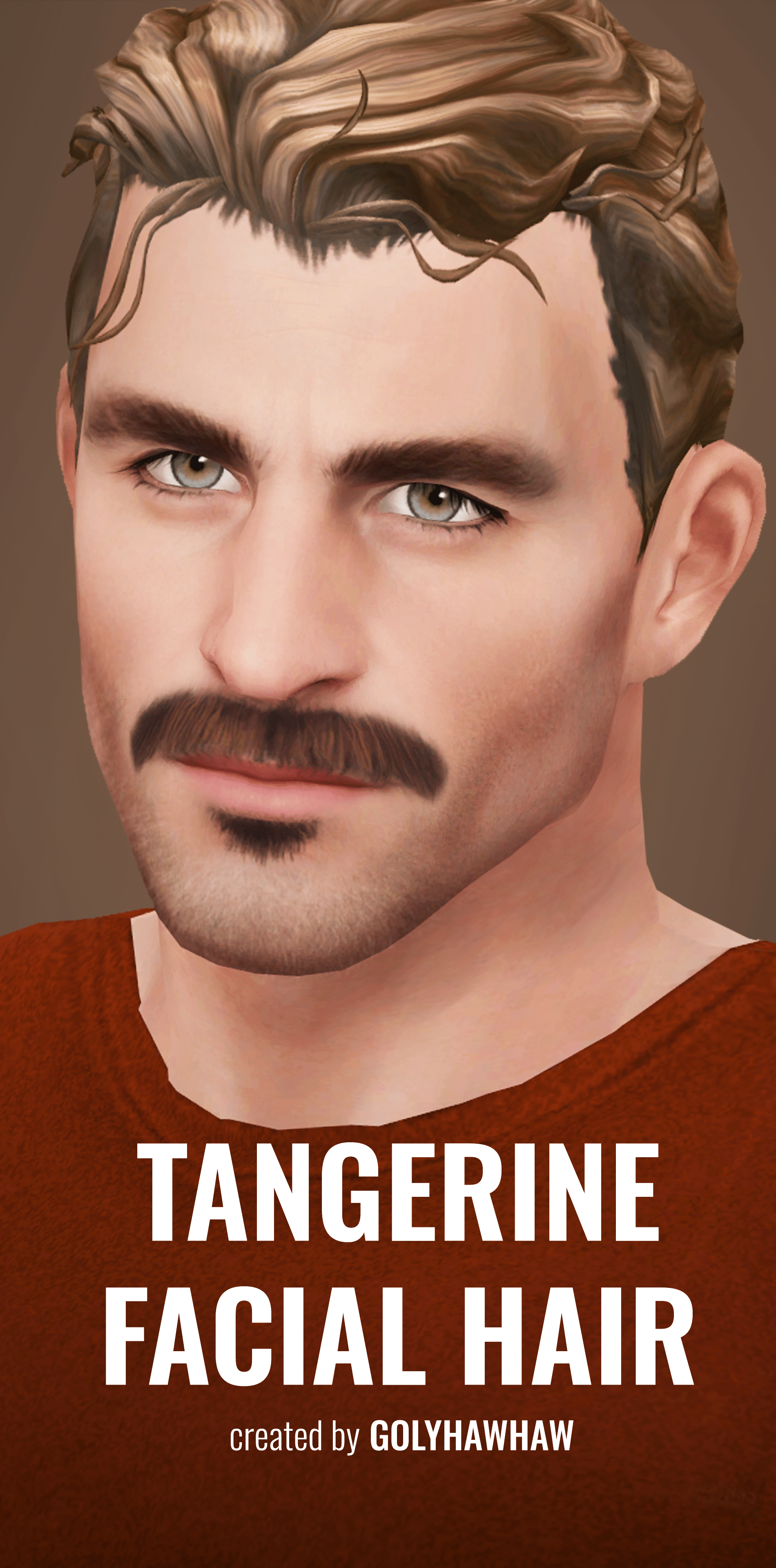 Tangerine Facial Hair