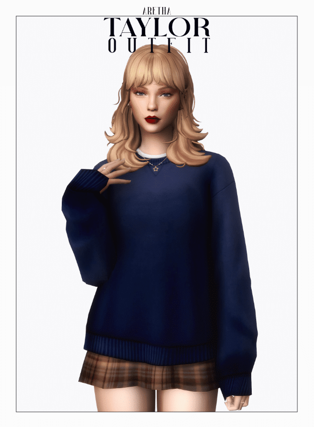 Taylor Swift Full Body Outfit Set for Female