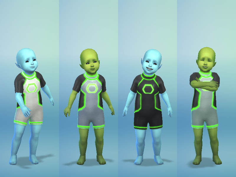 Toddler Alien Outfit