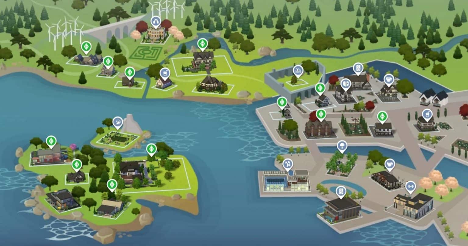 The Sims 4 Windenburg: Lots, Families, and Key Features