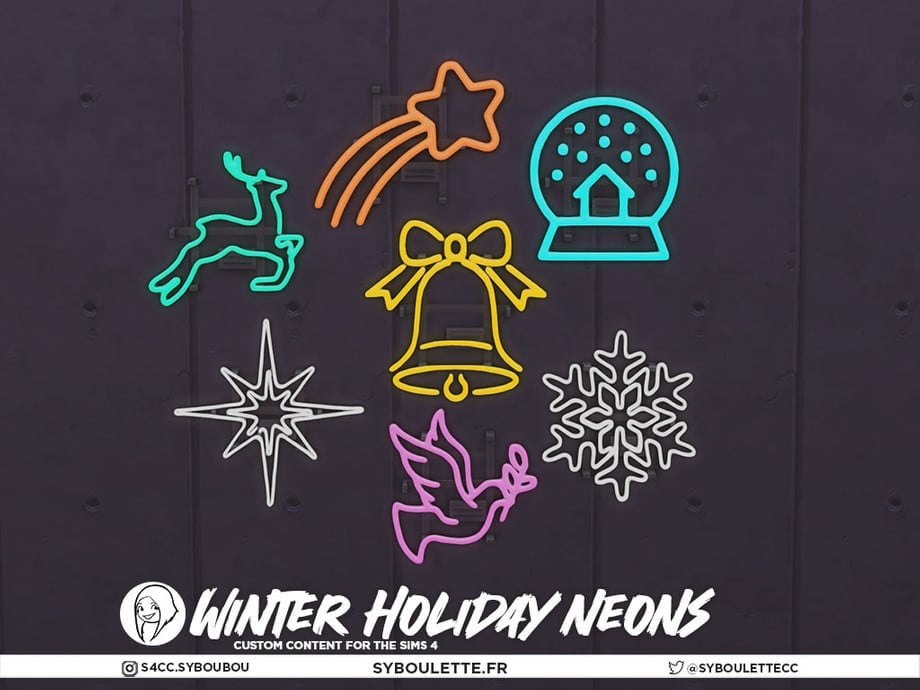 Winter Holidays Neons - Part 2