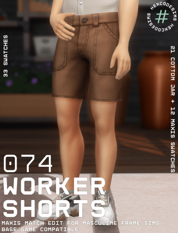 Worker Shorts for Male