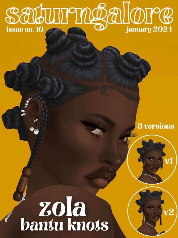 Zola Bantu Knots Hairstyle for Female